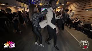 Tamba Salsache Hissirou and Maria Tolmacheva Salsa Dancing at Mambolove Northernlights 21.02.2020