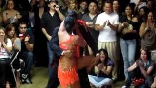 Fausto Felix and Farrah Benoit at Salsa & Zouk Beach Festival