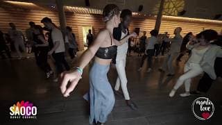 Tamba Salsache Hissirou and Kristina Bolbat Salsa Dancing at Mambolove Northernlights Sat 22.02.20
