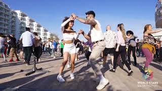 Veronica Lopez & Veronica Lopez - social dancing @ World Stars Salsa Festival 2023
