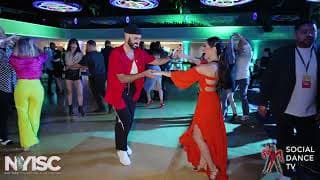Michelle Morales & Michelle Morales - social dancing @ New York International Salsa Congress 2023