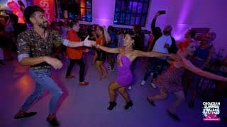 Panagiotis Aglamisis & Myrto Misyri - social dancing @ Croatian Summer Salsa Festival 2021