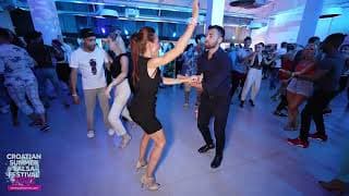 Val Levenez & Val Levenez - social dancing @ Croatian Summer Salsa Festival 2021