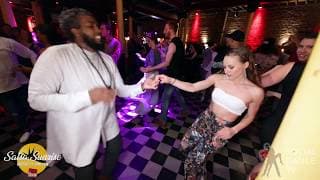 Moe Flex & Edyta Czagowiec - Salsa Social Dancing | Salsa Sunrise Party 2019