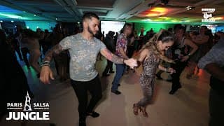Ernesto Bulnes & Denisse Cambria - social dancing @ Paris International Salsa Congress 2019