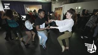 Falco Benalcázar & Marie Cazorla - social dancing @ International Salsa Shines Contest 2020