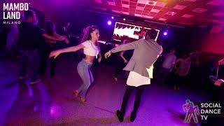 Tamba Salsache Hissirou & Markella Koutsomichali - social dancing @ Mamboland Milano 2019