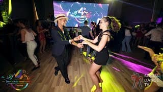 Eddie Torres Jr & Nadegda - social dancing @ World Stars Salsa Festival 2018