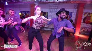 Kristina Bolbat & Kristina Bolbat - social dancing @ Rostov For Fun Fest 2019