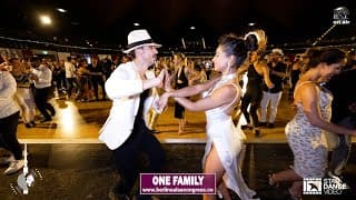 Dio Panagiotatos & Elena Badzym ~ social dancing @ Berlin Salsa Congress Productions 2023