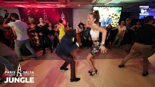 Mouaze Konaté & Simona Gabriele - social dancing @ Paris International Salsa Congress 2019