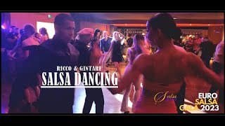 Ricco Chegue & Gintare Malinauskaite  Salsa Dancing  Euro Salsa Gala  Salsa Brisa
