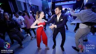 Panagiotis Aglamisis & Steffi de Leeuw ~ social dancing @ Sal'Sounds 70's party