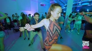 Panagiotis Aglamisis & Laura Valentini - social dancing @ Croatian Summer Salsa Festival 2021