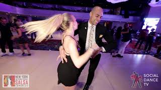 Baudilio Rivera & Chiara Tofani - social dancing @ New York International Salsa Congress 2019
