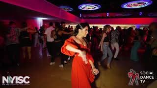Michelle Morales & Michelle Morales - social dancing @ New York International Salsa Congress 2023