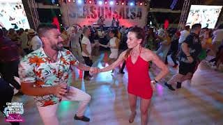 Val Levenez & Val Levenez - social dancing @ Croatian Summer Salsa Festival 2022