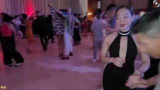 Jessica Szota y Oscar Martinez dancing at BIG Salsa Festival NY 2023