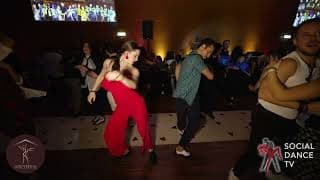 Ouissam Gouni & Annamira Szirmai - social dancing @ Live 2 Mambo Budapest 2024