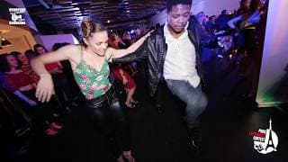 Falco B. Salsa & Marie Cazorla - social dancing @ Intl Salsa Shines Contest