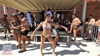 Tamba Salsache Hissirou & Maria Malakou - social dancing @ Croatian Summer Salsa Festival 2019