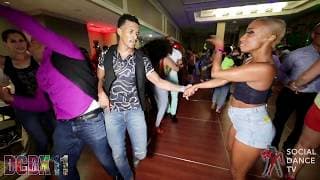 Rico Paris & Bianca Chapman - salsa social dancing | DCBX #11 aka DC Bachata Congress