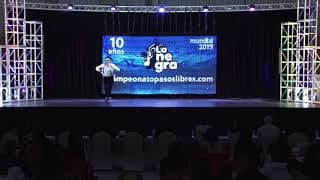 Final Solistas Masculino - Santee Hernandez (Colombia) X Mundial de Pasos Libres La Negra Salsa