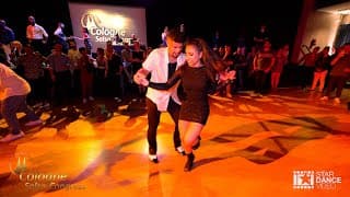 Eddie Torres Jr & Princess Serrano - social dancing @ Cologne Salsa Congress 2023