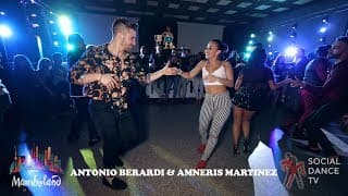 Antonio Berardi & Amneris Martinez - social dancing @ Mamboland Milano 2018
