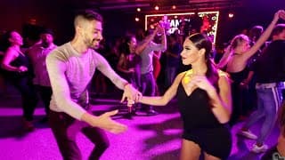 Panagiotis Aglamisis & Michelle Morales - social dancing @ Mamboland Milano 2019