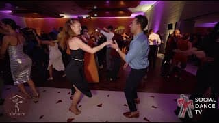 Martina Gojkošek & Martina Gojkosek - social dancing @ Live 2 Mambo Budapest 2024