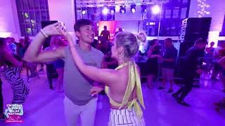 Fernando Lasso & Sofia Koshak - social dancing @ Croatian Summer Salsa Festival 2023