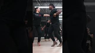 Liz Lira Social dancing at San Diego Salsa Congress!