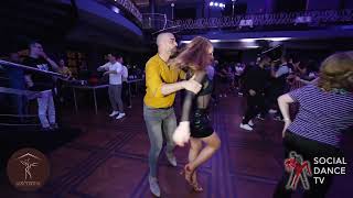 Martina Gojkošek & Martina Gojkosek - social dancing @ Back 2 Mambo @ Prague 2022