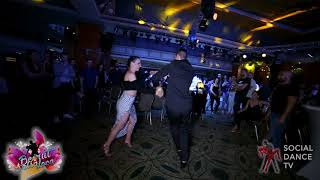 Panagiotis Aglamisis & Ana García - Salsa social dancing | Beirut Salsa Loca 2018
