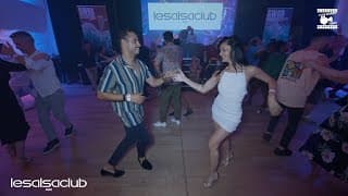 Ouissam Gouni & Ella Jauk - social dancing @ Lesalsaclub Paris 2021