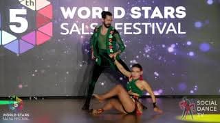 Salim & Gizem (Turkey) at 5th World Stars Salsa Festival - Albena / Bulgaria 2019!