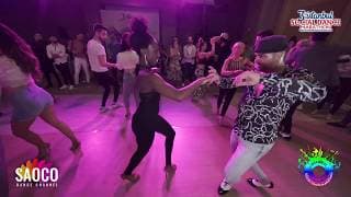 Fadi Fusion and Sasha Phillips Salsa Dancing at Istanbul Social Dance Marathon 2020