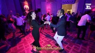 Marie Cazorla & Marie Cazorla - social dancing @ Vienna Salsa Congress 2019