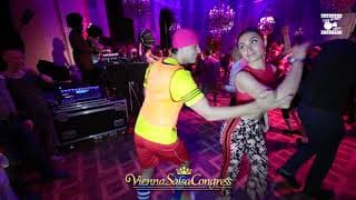 Kristina Bolbat & Kristina Bolbat - social dancing @ Vienna Salsa Congress 2019