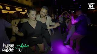Ouissam Gouni & Myrna Elm - social dancing @ Paris Salsa Weekend 2021
