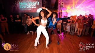 Bersy Cortez & Bersy Cortez - social dancing @ El Sol Warsaw Salsa Festival 2021