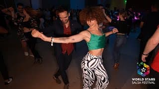 Veronica Lopez & Veronica Lopez - social dancing @ World Stars Salsa Festival 2023