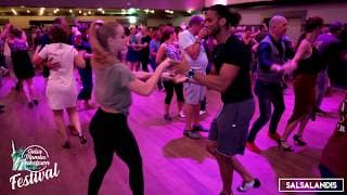 Benjamin & Steffi dancing Salsa @ Mambo Duketown Salsa & Bachata Festival