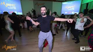 Dimitris Psychogyios & Kelly Iordanidou ~ social dancing @ A Gozar Arachova Salsa Bachata Meeting