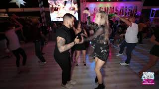 Ernesto Bulnes & Nina Kollbrunner - social dancing @ Croatian Summer Salsa Festival 2019