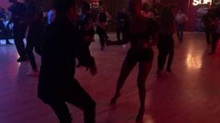 Luis Alberto & Bianca Chapman | Salsa Social Dancing | SoHo Dance LA