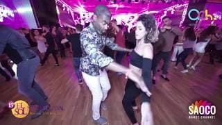 Jack Daniells Jacksson and Karen Cruz Salsa Dancing at El Sol Warsaw Salsa Festival 2019
