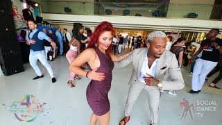 Yoandy Villaurrutia & Sara Milan - Salsa social dancing | 4th World Stars Salsa Festival