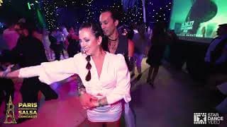 Sara Milán & Sara Milan - social dancing @ Paris International Salsa Congress 2023